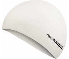 Шапка для плавания Aqua Speed Soft Latex 5728 (122-05) Белая (5908217657282)