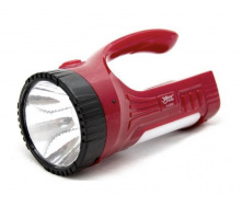 Фонарь аккумуляторный ручной YAJIA YJ-2833 (1W +12 SMD) Красный