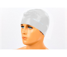 Шапочка для плавания MadWave SOLID SOFT M056502 Белый