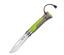 Ніж Opinel 8 VRI Outdoor Earth Зелений (1013-204.65.85)