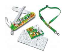 Набор подарочный детский Victorinox My First Children Set Animal Edition Rabbit нож 84 мм/9 функций (0.2373.E2)