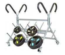 Подставка (стойка) для штанг фитнес памп Zelart RK4060E