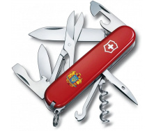 Складной нож Victorinox Climber Ukraine 91мм 14 функций Красный (1.3703_T0400u)