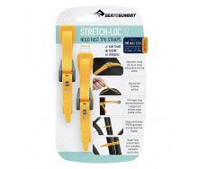 Набор стяжек Sea To Summit Stretch-loc 12 12mm*300mm 2 Pack Yellow (1033-STS ASLSTRP12X300YW)