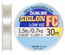 Флюорокарбон Sunline Siglon FC 30m 0.10mm 0.7kg поводковый (1013-1658.05.47)