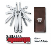 Мультитул Victorinox Swisstool Spirit X Plus Серебристый (3.0235.L)