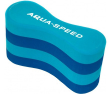 Колобашка для плавания Aqua Speed 4 layers Pullbuoy 23,5 x 8,5x 13 см 5640 (160) Голубая с синим