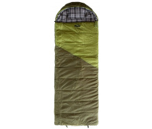 Спальный мешок левый Tramp Kingwood Long 230/100 UTRS-053L-L Dark-olive/grey