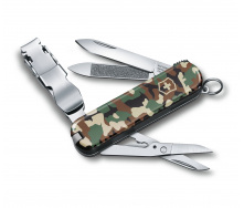 Швейцарский нож Victorinox Nail Clip 580 65 мм 8 функций Камуфляж (0.6463.94)