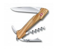 Швейцарский нож Victorinox Wine Master 130 мм 6 функций Оливковое дерево (0.9701.64)