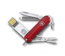 Нож Victorinox c USB-модулем на 16 Гб 58 мм Красный (4.6125.TG16B)