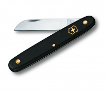 Швейцарский нож Victorinox Floral садовый 100 мм 1 функция черный в блистре (3.9050.3B1)