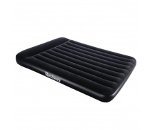 Надувной матрас Двухместный Bestway 67464 152 х 203 х 22 см с электронасосом Black (hub_o6v332)