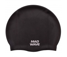 Шапочка для плавания MadWave Intensive Big M053112 Черный