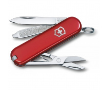 Складной нож Victorinox Classic SD Colors Style Icon 58 мм 7 функций Красный (0.6223.G)