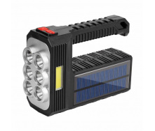 Ручной светодиодный фонарь с солнечной батареей X-Balog 6LEDT6-COB USB