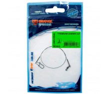 Поводок Ukrspin Orange Spinning титан 1x7 16 см 5 кг 10 lb/0.27 мм Серый (1013-1590.02.78)