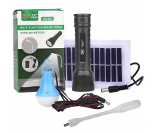 Фонарь ручной Yawang YW-037 с LED лампой и солнечной панелью (3_02656)