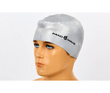 Шапочка для плавания MadWave METAL M053505 Серебряный