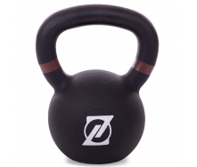 Гиря чугунная окрашенная Zelart TA-2238-14 14кг черная