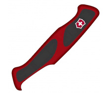 Накладка на нож Victorinox 130мм RangerGrip передняя из лого Vh+ Черный/Красный (1049-VxC9530.C1)