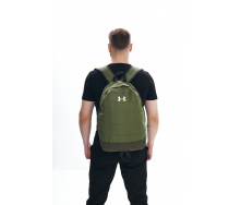 Рюкзак Матрас Хаки Under Armour белое лого (2256996591)