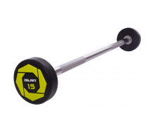 Штанга прямая Zelart TA-2689-15 15кг Зеленый-черный
