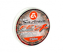 Шнур Azura Safina X4 II 150м / #1.5 / 0.205мм / 24lb /10.9кг (ASX-15)
