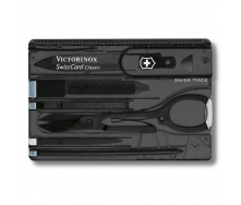 Нож Victorinox Swisscard Transparent Black блистер (1049-Vx07133.T3B1)
