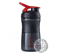 Шейкер спортивный Blender Bottle SportMixer 20oz/590ml Black Red (1838398001)