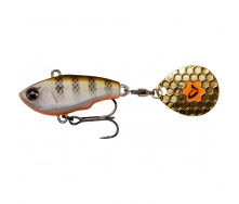 Тейл-спиннер Savage Gear Fat Tail Spin 80mm 24.0g Серый/Оранжевий (1013-1854.11.78)