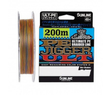 Шнур Sunline PE-Jigger ULT 200m multicolor #1.7/0.225mm 30lb/13.0kg (1013-1658.10.37)