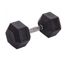 Гантель шестигранная гексагональная Zelart TA-2679-17_5 17,5кг
