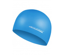 Шапка для плавания Aquaspeed MEGA 100-23 (100-23) голубой уни (5908217635532)