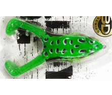 Приманка-жаба Lucky John Freddy Frog 3D Series 4in 6шт, плавучая, 21гр цвет 90 140422-010