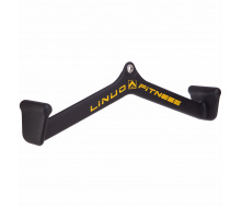 Рукоятка для тяги с широким хватом W-образная LINUO FITNESS TA-3700-50 61см Черный