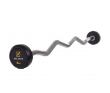 Штанга изогнутая Zelart TA-2687-5 5кг Черный