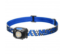 Фонарь налобный Mactronic Rebel 400 Lm Cool LED USB Rechargeable Синий (DAS301508)