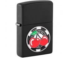 Бензиновая зажигалка Zippo 218 Cherries Poker Chip (48905)