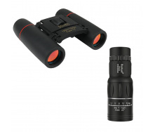 Бинокль Optico 30x60 126m/1000 m и Монокуляр Bushnell 16х52 Black