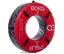 Шина для кроссфита 80кг Zelart FI-2610-80 (MD6513-80) красный
