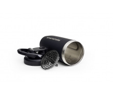 Шейкер спортивний Smartshake Reforce Stainless Steel 30oz/900ml Black