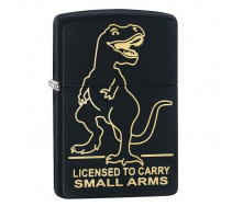 Зажигалка бензиновая Zippo 218 Licensed to Carry Design Черная (29629)