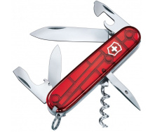 Складной нож Victorinox Spartan 91 мм 12 Красный полупрозрачный в блистере (1.3603.TB1)