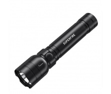 Фонарик ручной аккумуляторный SuperFire GTS6 360 Lumen IP44 Black