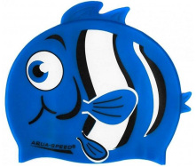 Шапка для плавания Aqua Speed Zoo Nemo 5757 One Size Синий (115-10-nemo)