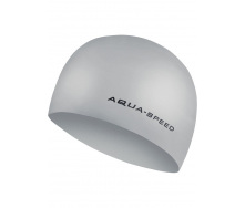 Шапка для плавания Aquaspeed 3D CAP 5755 (092-26) серебристый уни (5908217657558)