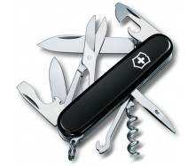 Складной нож Victorinox Climber Ukraine Черно-красный (1.3703.3.1)