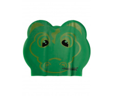Шапка для плавания Aquaspeed ZOO CROCODILE LATEX 5713 Зеленый крокодил (5908217657138)