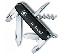 Складной нож Victorinox Spartan Ukraine 91 мм 12 функций Ukraine (1.3603.3_T0140u)